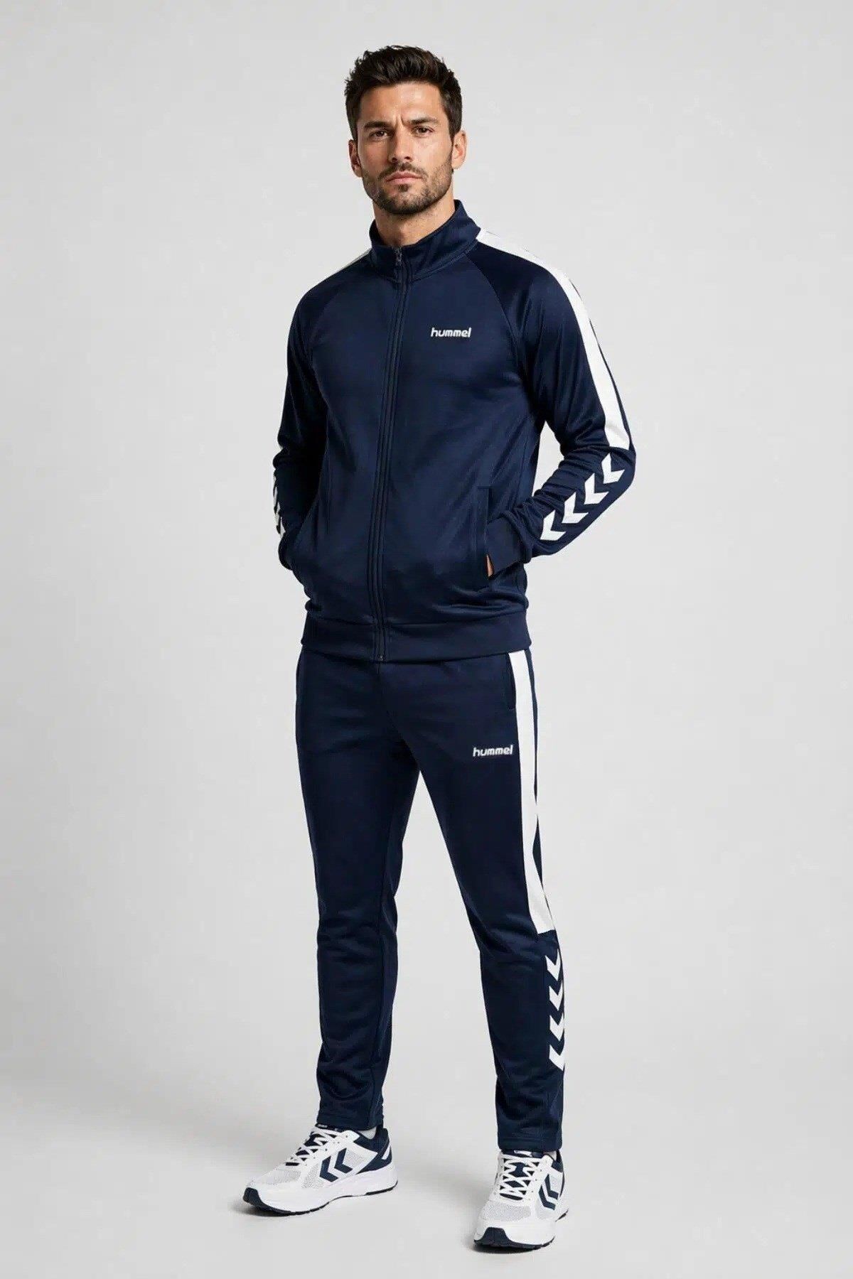 HUMMEL HMLWADEN TRACK SUIT ERKEK ALT ÜST TAKIM