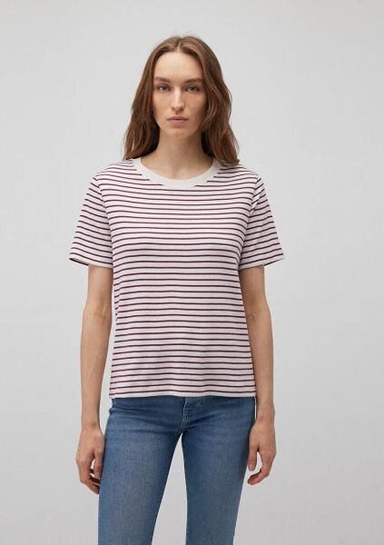 MAVİ BİSİKLET YAKA TİŞÖRT KADIN BASIC, SEMI BASIC