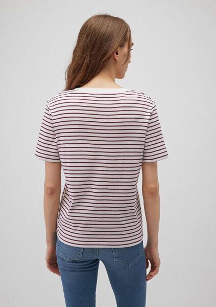 MAVİ BİSİKLET YAKA TİŞÖRT KADIN BASIC, SEMI BASIC