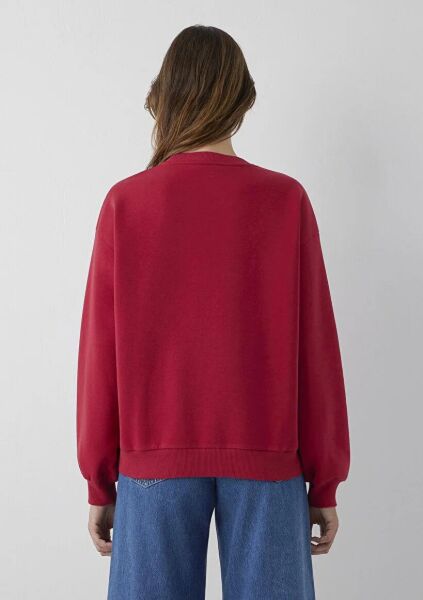 MAVİ BISIKLET YAKA KADIN SWEATSHIRT
