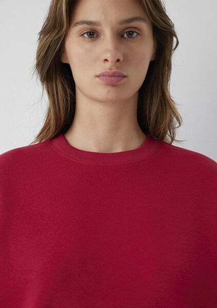 MAVİ BISIKLET YAKA KADIN SWEATSHIRT