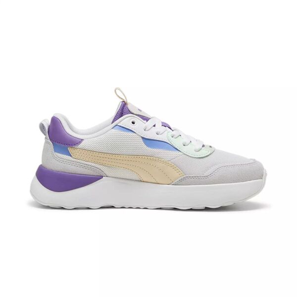 PUMA RUNTAMED PLATFORM-SİLVER MİST-CASHEW-WHİTE KADIN SNEAKER