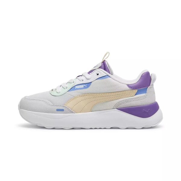 PUMA RUNTAMED PLATFORM-SİLVER MİST-CASHEW-WHİTE KADIN SNEAKER