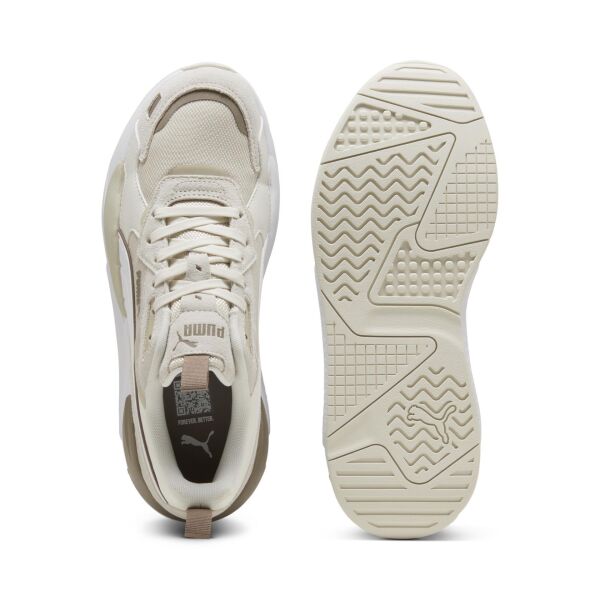 PUMA X-RAY 3 SD ALPİNE SNOW-PUMA WHİTE-VAPOR GRAY-TOTALLY TAUPE UNISEX SNEAKER