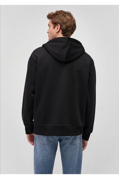 MAVİ KAPÜŞONLU SWEATSHIRT ERKEK SWEATSHIRT