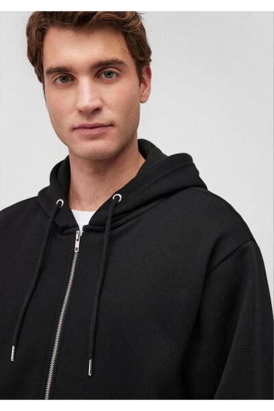 MAVİ KAPÜŞONLU SWEATSHIRT ERKEK SWEATSHIRT
