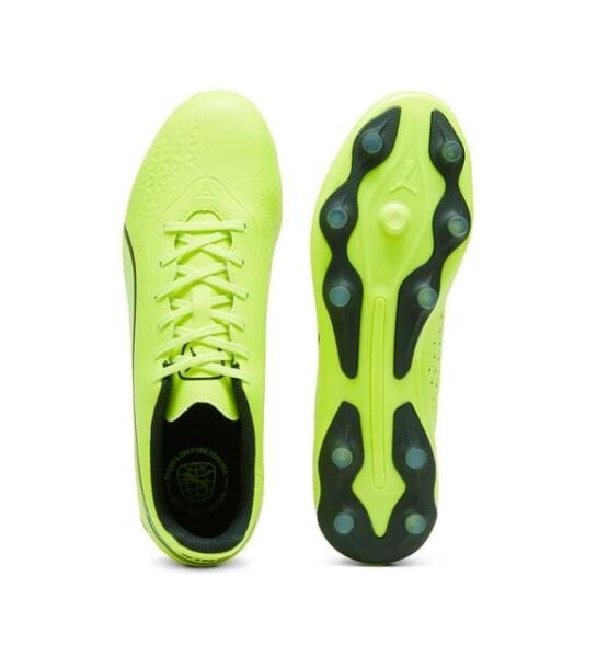 PUMA KING MATCH FG/AG-ELECTRIC LIME- BLACK UNISEX KRAMPON