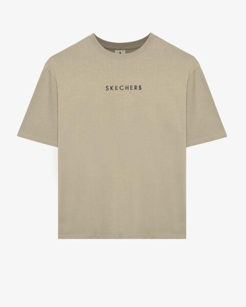 SKECHERS M GRAPHIC TEE HEAVY WEIGHT OVERSİZE T-SHİRT ERKEK T-SHIRT