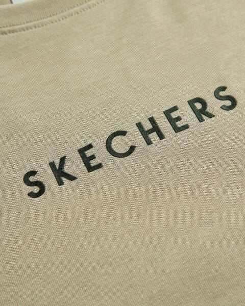 SKECHERS M GRAPHIC TEE HEAVY WEIGHT OVERSİZE T-SHİRT ERKEK T-SHIRT
