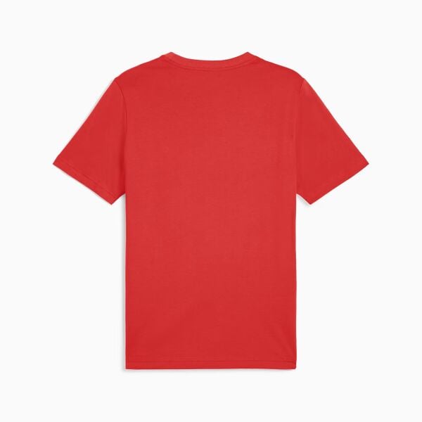 PUMA GRAPHICS Icon Tee Red Fire UNISEX KISA KOL T-SHIRT