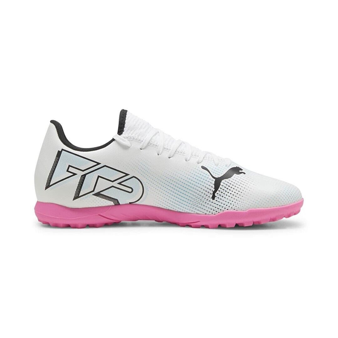 PUMA FUTURE 7 PLAY TT- WHITE- BLACK ERKEK HALI SAHA