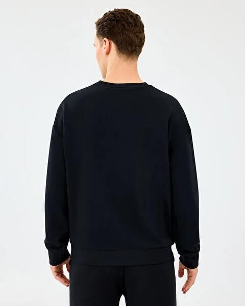 SKECHERS M ESSENTIAL CREWNECK SWEATSHIRT ERKEK SWEATSHIRT