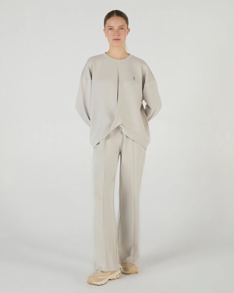 SKECHERS W SOFT TOUCH WIDE LEG SWEATPANT KADIN PANTOLON