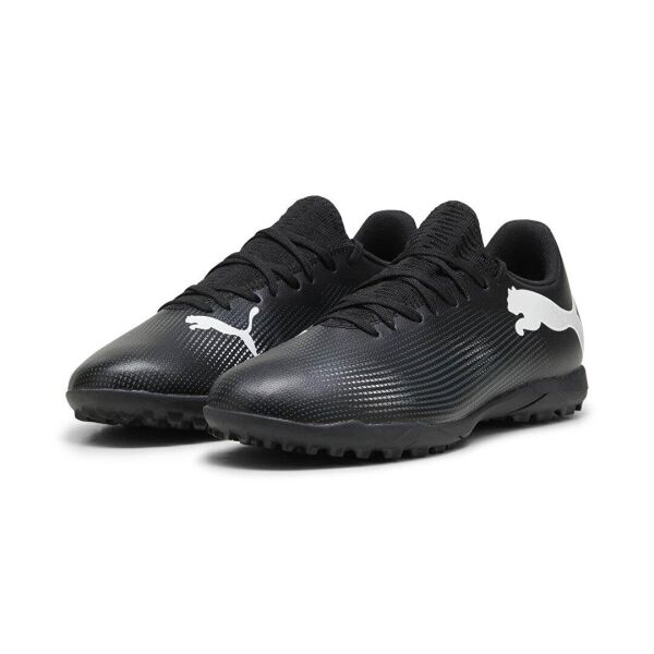 PUMA FUTURE 7 PLAY TT- BLACK- WHITE ERKEK HALI SAHA