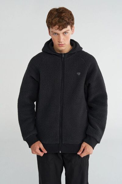 HUMMEL HMLROVE SHERPA ZIP HOODIE ERKEK CEKET