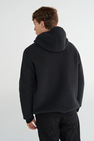 HUMMEL HMLROVE SHERPA ZIP HOODIE ERKEK CEKET