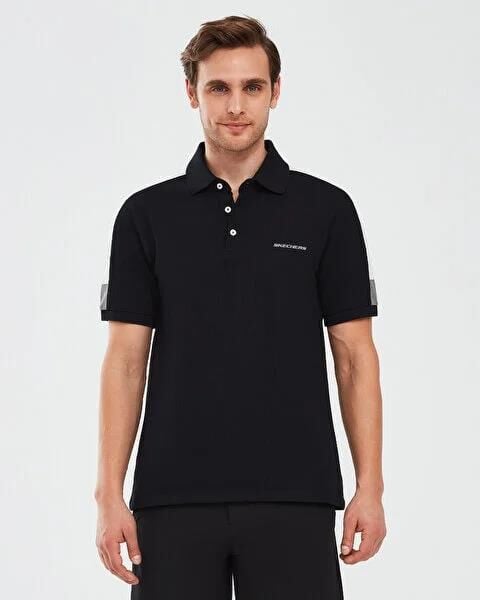SKECHERS M COLORBLOCK POLO T-SHİRT ERKEK KISA KOL T-SHIRT