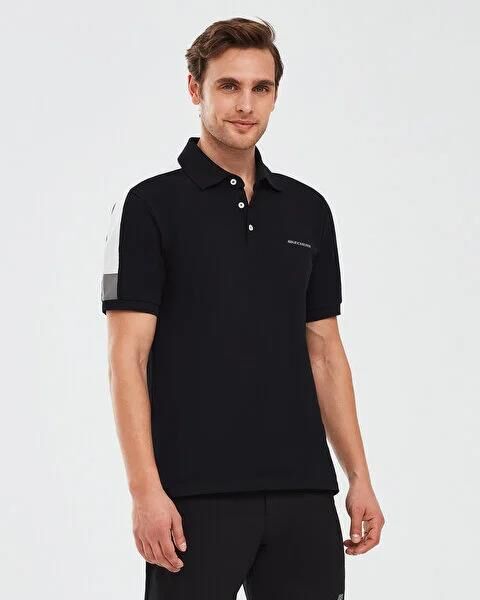 SKECHERS M COLORBLOCK POLO T-SHİRT ERKEK KISA KOL T-SHIRT