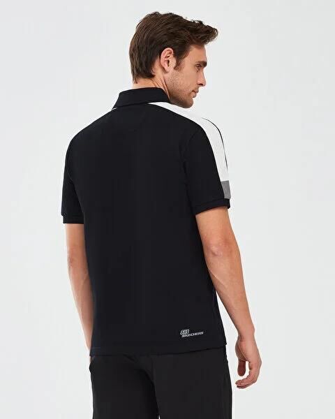 SKECHERS M COLORBLOCK POLO T-SHİRT ERKEK KISA KOL T-SHIRT