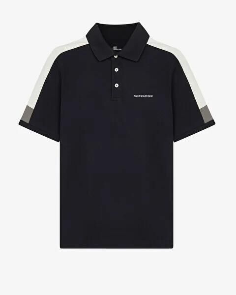 SKECHERS M COLORBLOCK POLO T-SHİRT ERKEK KISA KOL T-SHIRT