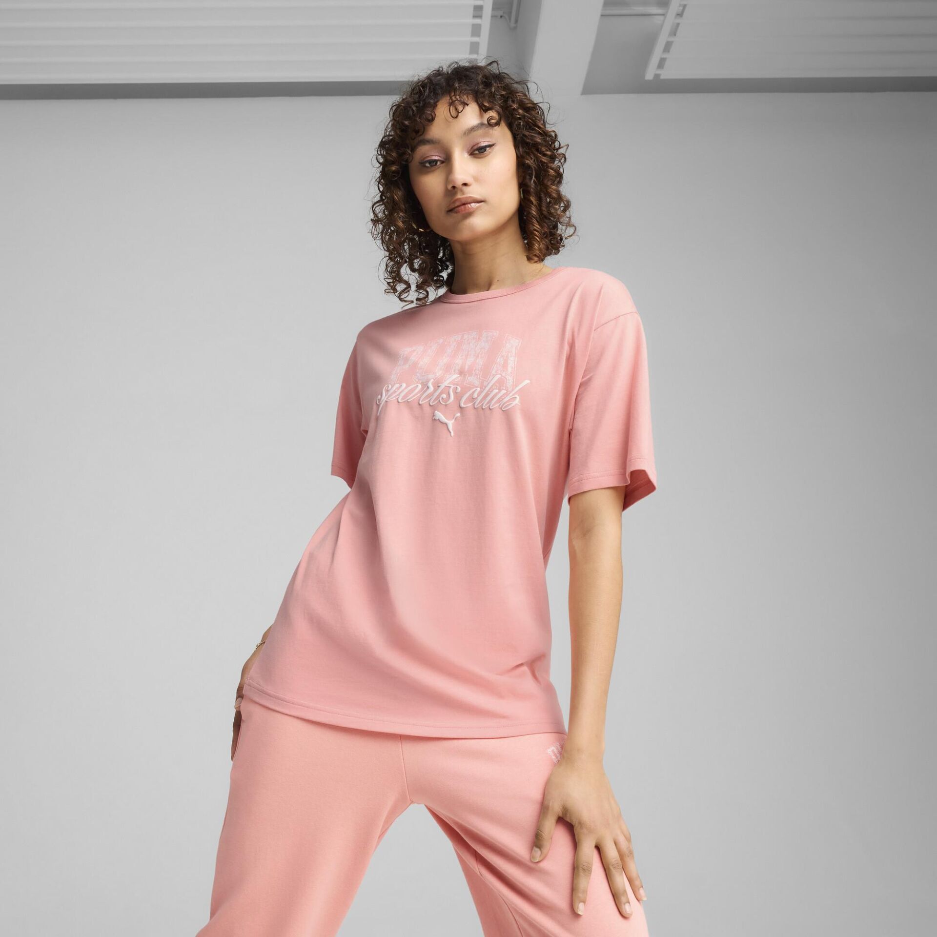 PUMA CLASS Relaxed Tee Pink Fruit KADIN KISA KOL T-SHIRT