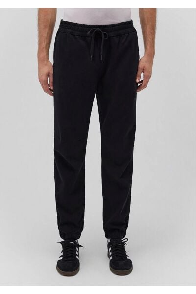 MAVİ BELİ LASTİKLİ PANTOLON ERKEK JOGGER PANTOLON