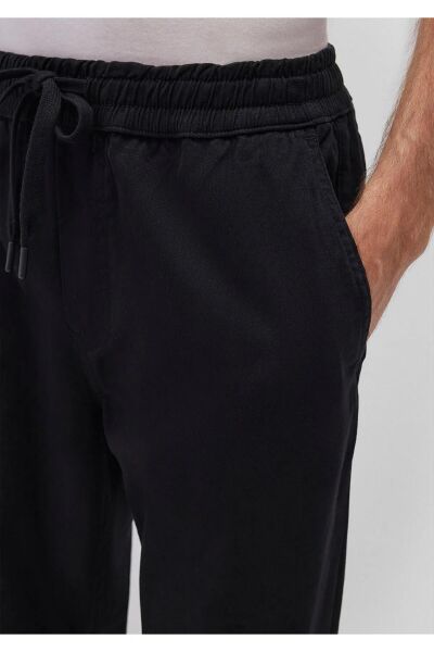 MAVİ BELİ LASTİKLİ PANTOLON ERKEK JOGGER PANTOLON