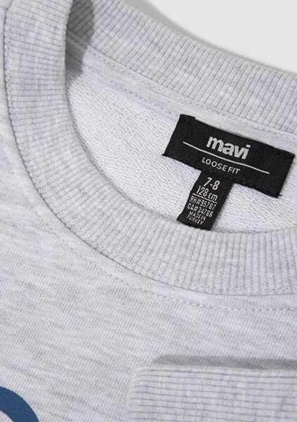 MAVİ PS PLAYSTATION BASKILI ERKEK ÇOCUK 0 YAKA SWEATSHIRT