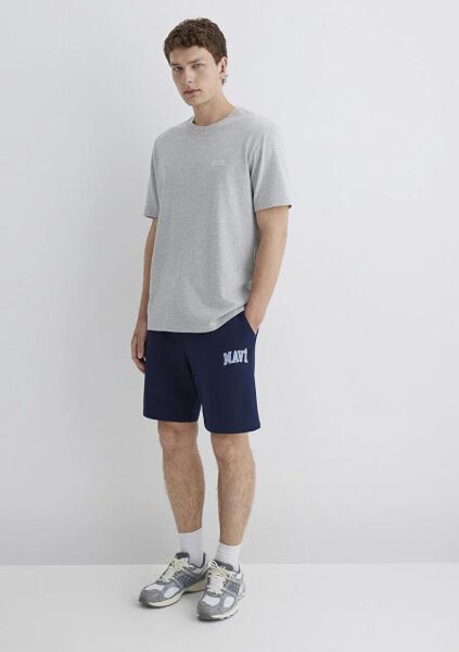 MAVİ ERKEK BASKILI ŞORT