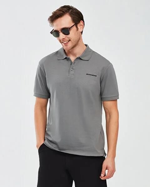 SKECHERS POLO M SHORT SLEEVE POLO ERKEK KISA KOL T-SHIRT