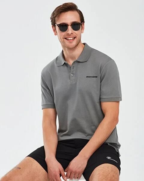 SKECHERS POLO M SHORT SLEEVE POLO ERKEK KISA KOL T-SHIRT