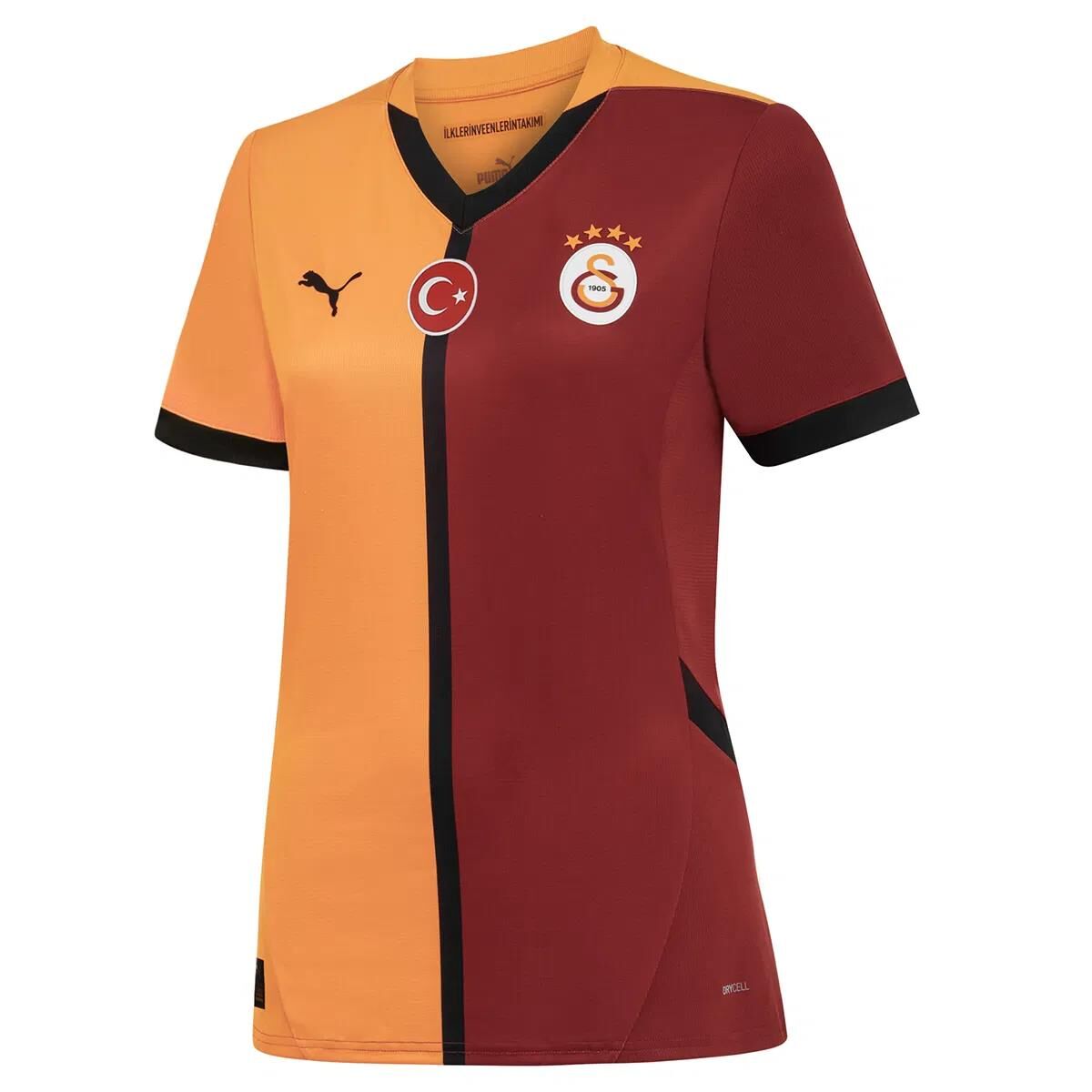 PUMA GSK HOME JRSY  W WO S RED RHYTHM-INTENSE ORANGE KADIN FORMA