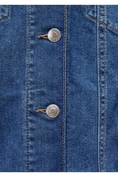 MAVİ DAISY DARK BRUSHED STR KADIN DENIM CEKET