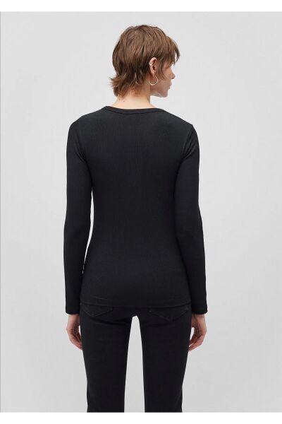 MAVİ UZUN KOLLU BASIC KADIN BASIC, SEMI BASIC