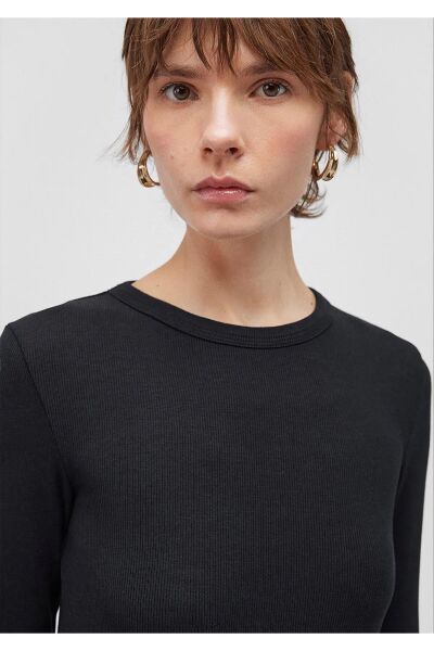 MAVİ UZUN KOLLU BASIC KADIN BASIC, SEMI BASIC