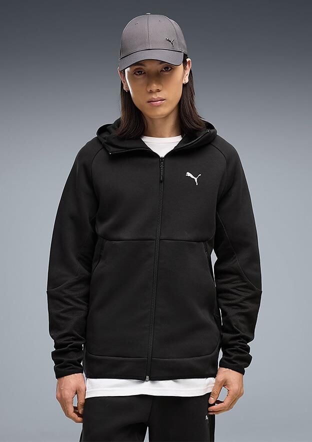 PUMA PUMATECH FULL-ZİP HOODİE  ERKEK EŞOFMAN ÜSTÜ