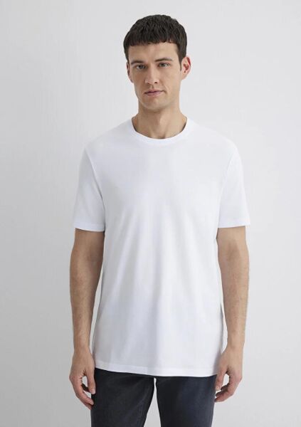 MAVİ BASIC BİSİKLET YAKA TİŞÖRT ERKEK BASIC, SEMI BASIC