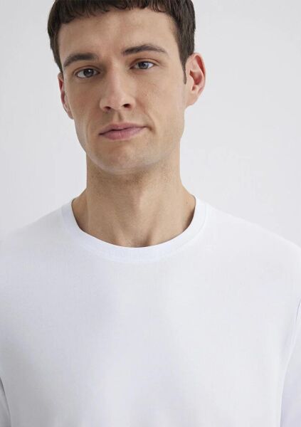 MAVİ BASIC BİSİKLET YAKA TİŞÖRT ERKEK BASIC, SEMI BASIC