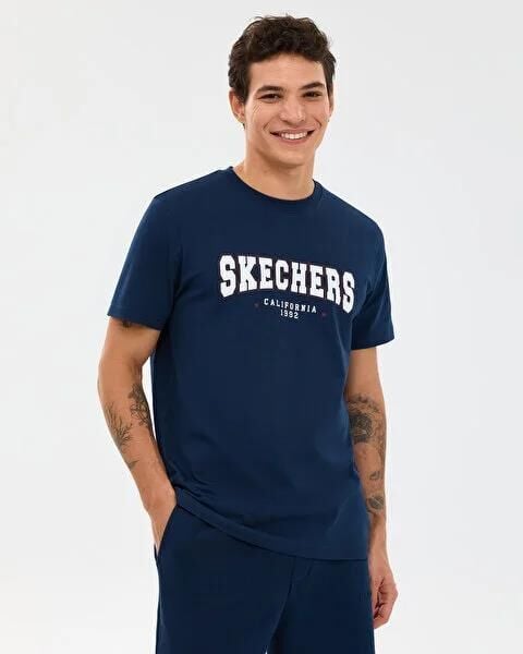 SKECHERS M REGULAR T-SHİRT ERKEK T-SHIRT
