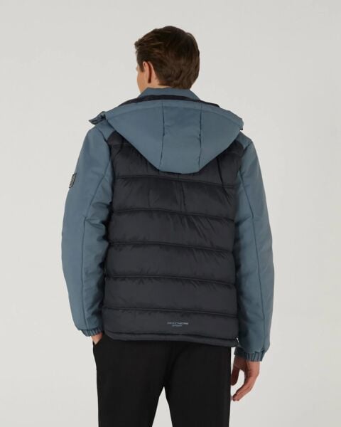 SKECHERS M OUTERWEAR PADDED JACKET ERKEK MONT