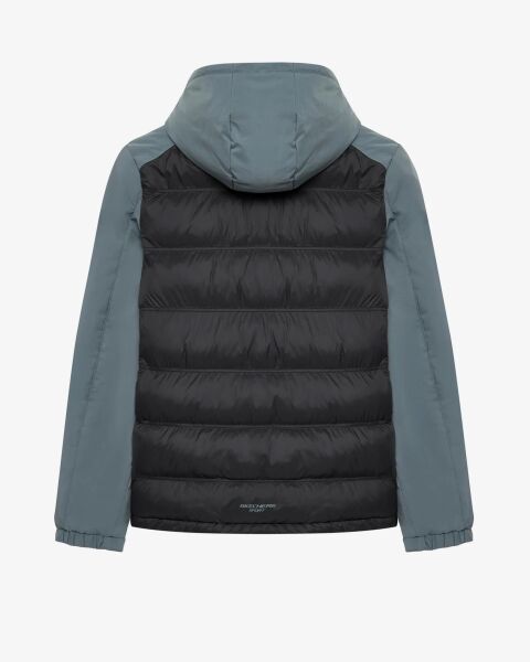 SKECHERS M OUTERWEAR PADDED JACKET ERKEK MONT