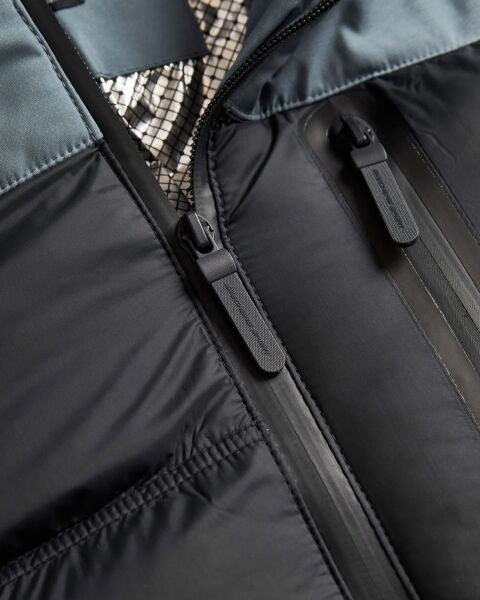SKECHERS M OUTERWEAR PADDED JACKET ERKEK MONT