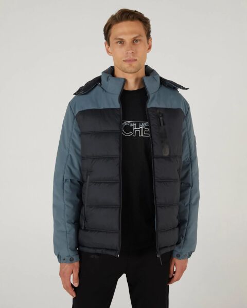 SKECHERS M OUTERWEAR PADDED JACKET ERKEK MONT