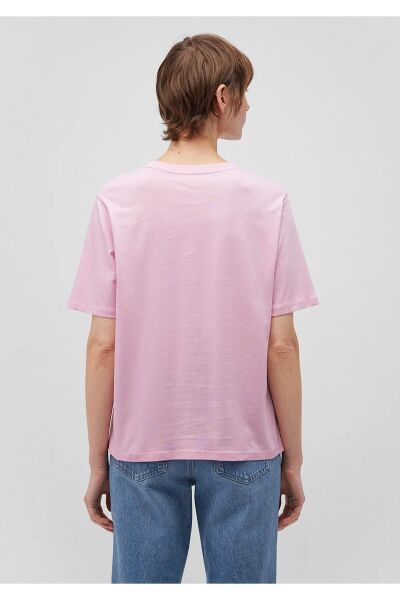 MAVİ YUVARLAK YAKA TİŞÖRT KADIN BASIC, SEMI BASIC