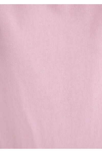 MAVİ YUVARLAK YAKA TİŞÖRT KADIN BASIC, SEMI BASIC