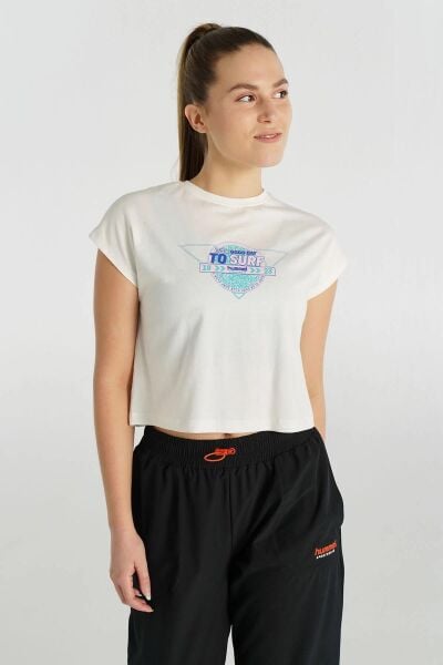 HUMMEL HMLAFRA T-SHIRT S/S KADIN KISA KOL T-SHIRT