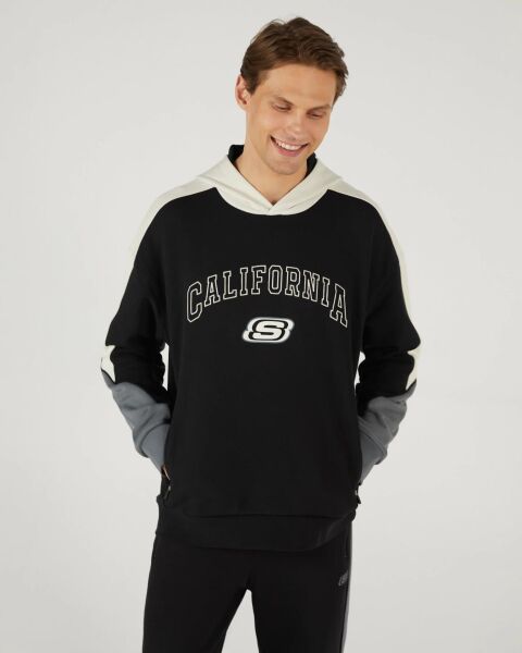 SKECHERS M LW FLEECE REGULAR HOODİE SWEATSHİRT ERKEK SWEATSHIRT