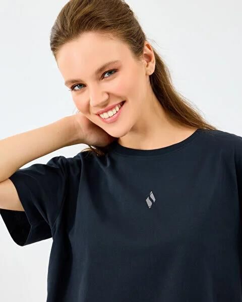 SKECHERS W LIGHT FABRIC T-SHIRT KADIN T-SHIRT