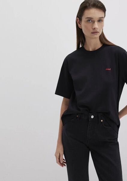 MAVİ KISA KOLLU KADIN T-SHIRT