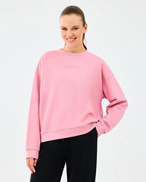SKECHERS W ESSENTIAL CREWNECK SWEATSHIRT KADIN SWEATSHIRT